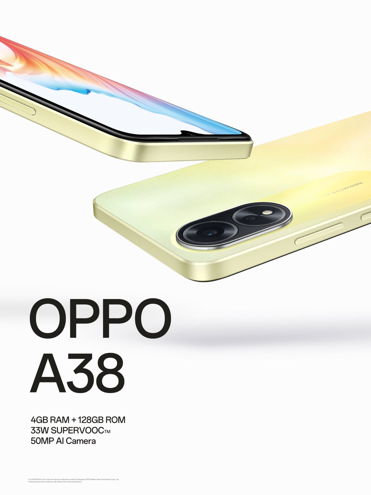 OPPO A38 {4GB+128GB} Full phone specifications